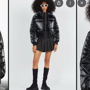 NWOT Black Puffer Noisy May